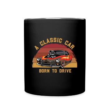 Tuning Spruch für Motorsport / Auto Fans - Tasse einfarbig - Schwarz - Vorne