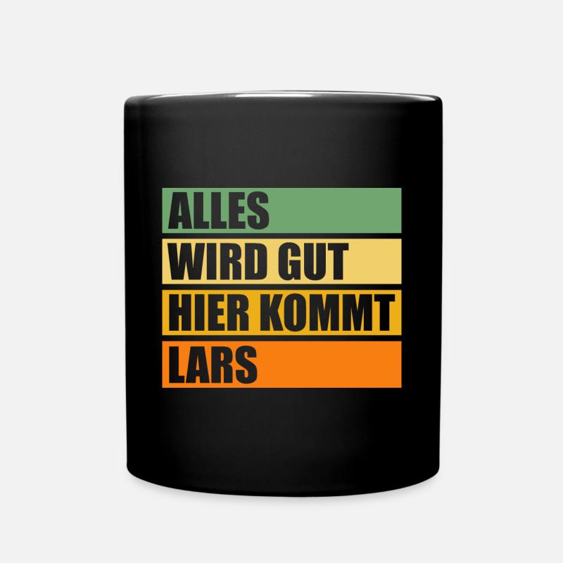 Lars - Tasse einfarbig - Schwarz
