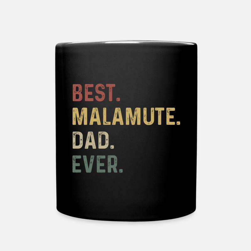 Chien Malamute d’Alaska - Mug uni - noir