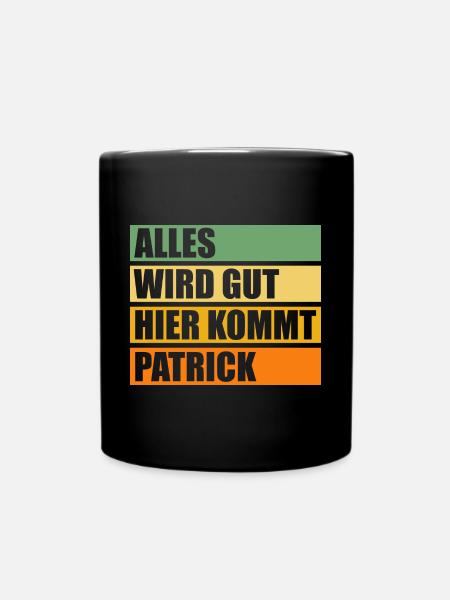 Patrick - Tasse einfarbig - Schwarz