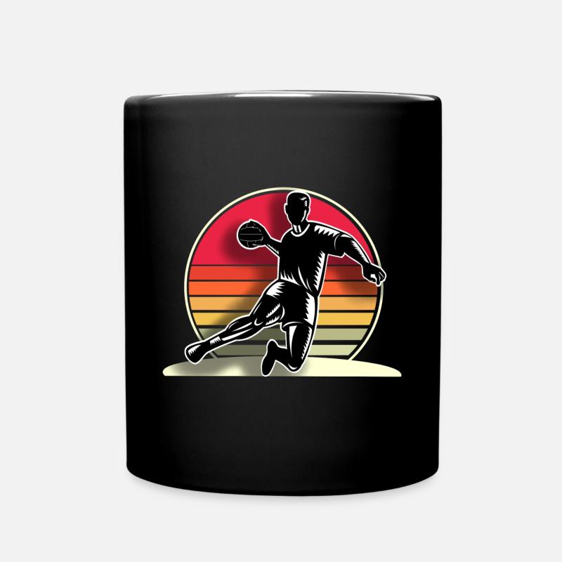 Handball Handballeur - Mug uni - noir