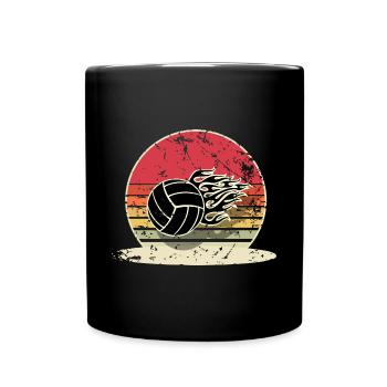 Volleyball - Full Colour Mug - black - Front
