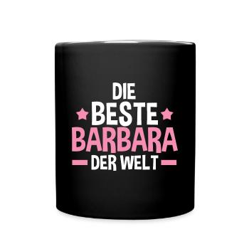 Barbara - Tasse einfarbig - Schwarz - Vorne