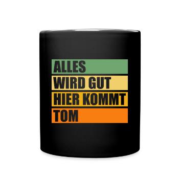 Tom - Tasse einfarbig - Schwarz - Vorne