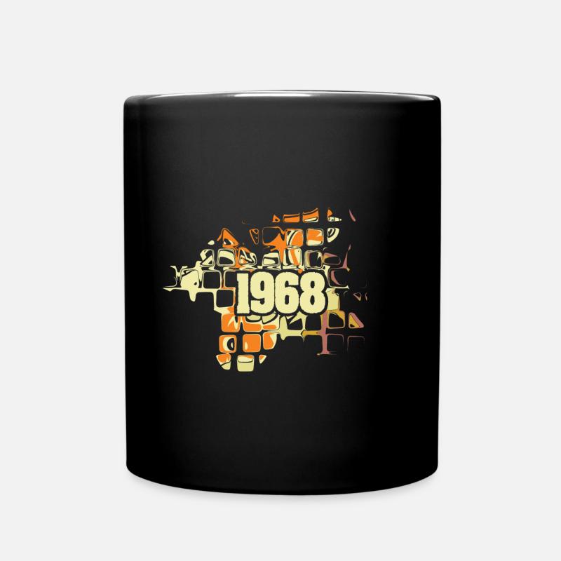 1968 - Tasse einfarbig - Schwarz