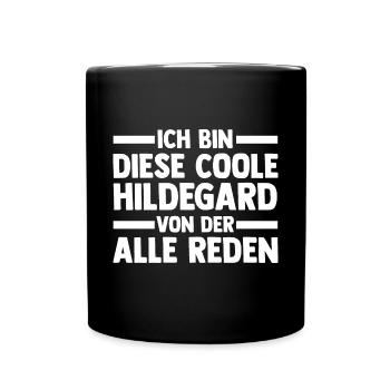 Hildegard - Tasse einfarbig - Schwarz - Vorne