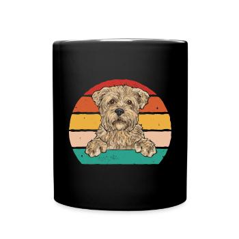 Cairn Terrier Chien - Mug uni - noir - Devant