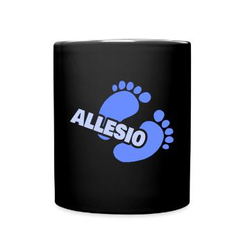 Baby Allesio - Tasse einfarbig - Schwarz - Vorne