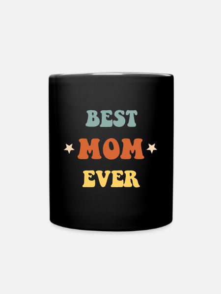 Fête des mères, meilleure maman de tous les temps, meilleure maman - Mug uni - noir
