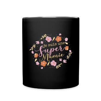 Je Suis Une Mamie - Mug uni - noir - Devant