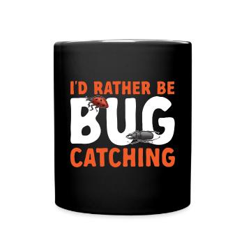 Insect collectors, insects, beetle lovers, entomologists - Full Colour Mug - black - Front