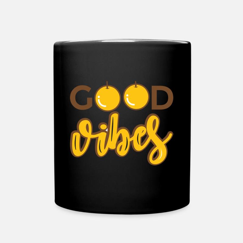 Bonnes vibrations - Mug uni - noir