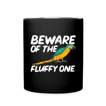 Gelbbrustara Papagei Blue And Yellow Macaw - Tasse einfarbig - Schwarz - Vorne
