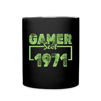 Freak 1971 - Tasse einfarbig - Schwarz - Vorne