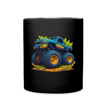 Monster truck - Full Colour Mug - black - Front