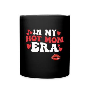 Dans l’annonce de mon bébé de l’ère Hot Mom - Mug uni - noir - Devant