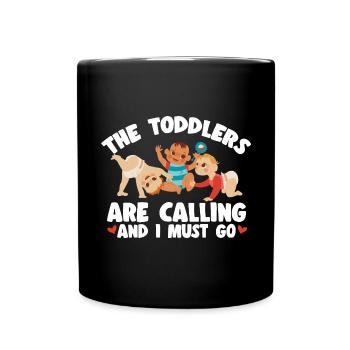 Childcare Teacher Educator - Full Colour Mug - black - Front