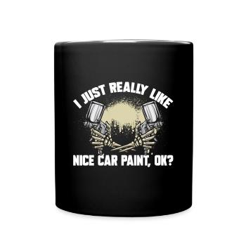 Body Painter Car Painter Painter - Mug uni - noir - Devant