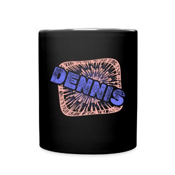 Travail pour le travail de collègue de Dennis - Mug uni - noir - Devant