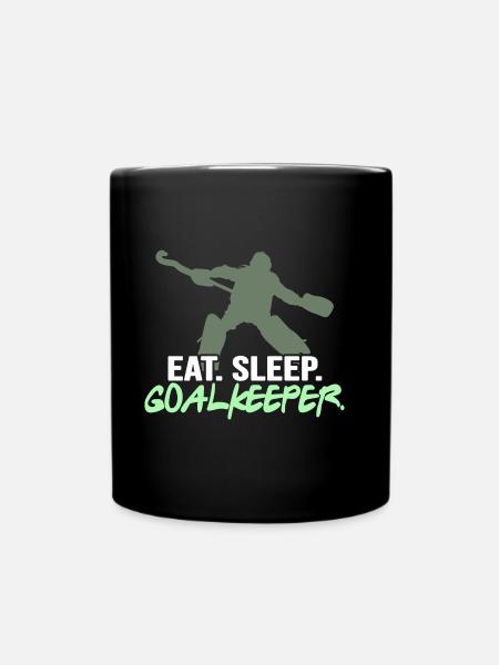 Field Hockey Hockey Goalkeeper Hockey Goalkeeper - Full Colour Mug - black