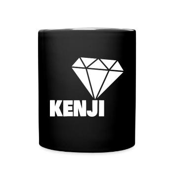 Cadeau pour Kenji - Mug uni - noir - Devant