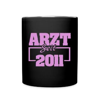 HNO 2011 - Tasse einfarbig - Schwarz - Vorne