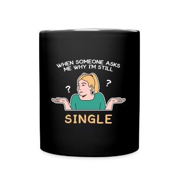 Single design for young, proud Pinoys - Full Colour Mug - black - Front