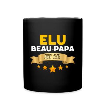 Pour Mon Beau Papa Précieux Cadeau Homme - Mug uni - noir - Devant