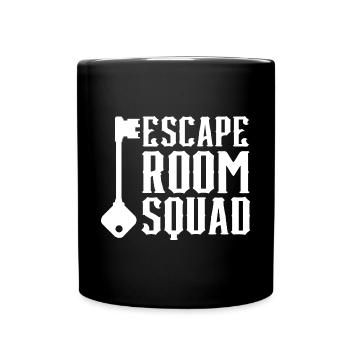 Challenge Gamed Locked Group Escape Room Squad Mys - Mug uni - noir - Devant