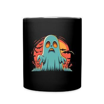 Halloween Ghost - Le cadeau effrayant parfait - Mug uni - noir - Devant