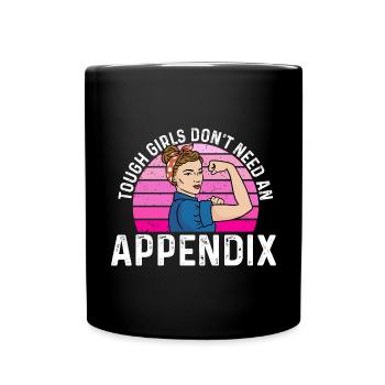 Appendicectomie Appendicite - Mug uni - noir - Devant