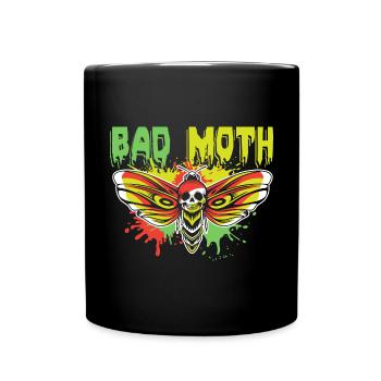 Mauvais papillon de nuit - Mug uni - noir - Devant