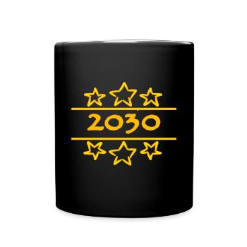 2030 - Full Colour Mug - black - Front