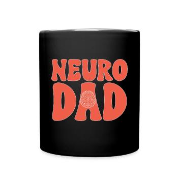 Neurology, Nurse, Brain, Neurologist - Full Colour Mug - black - Front
