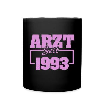 1993 - Tasse einfarbig - Schwarz - Vorne