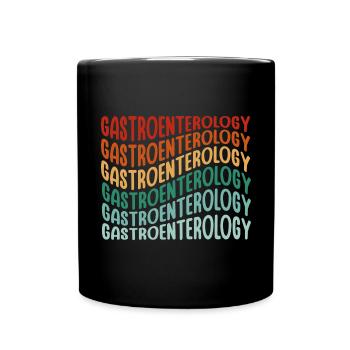 Gastro-entérologie Endoscopie Coloscopie - Mug uni - noir - Devant