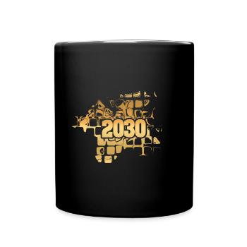 2030 - Full Colour Mug - black - Front