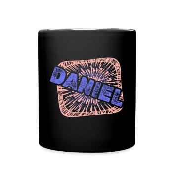 Daniel - Tasse einfarbig - Schwarz - Vorne