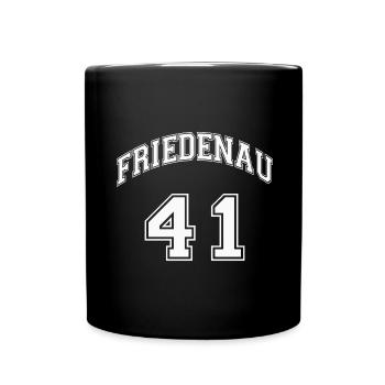 FRIEDENAU 41 Nostalgia Design Berlin District Zip Code - Full Colour Mug - black - Front