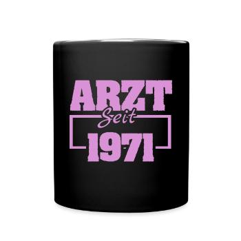 Chirurg 1971 - Tasse einfarbig - Schwarz - Vorne