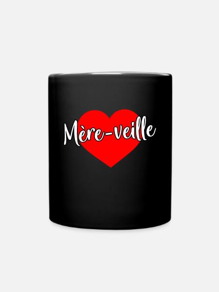 Mutter erwacht - Tasse einfarbig - Schwarz