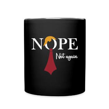 Non. Pas encore - Mug uni - noir - Devant