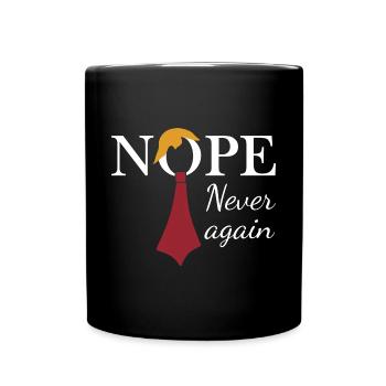 Non. Plus jamais - Mug uni - noir - Devant