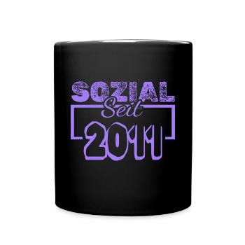 Social Worker 2011 - Full Colour Mug - black - Front