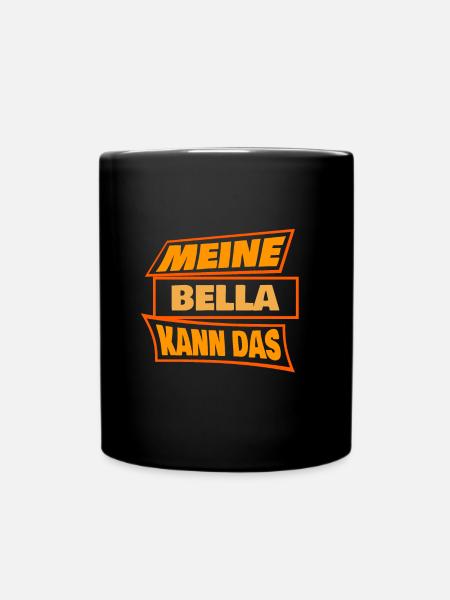 Bella Bella - Tasse einfarbig - Schwarz