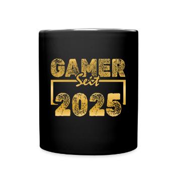 Jeux vidéo 2025 - Mug uni - noir - Devant