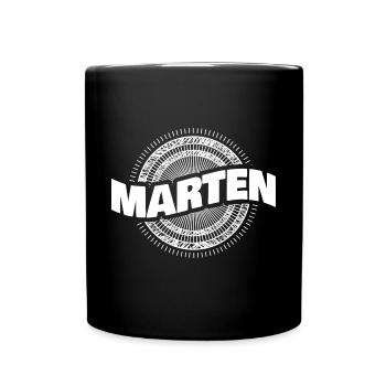 Cadeau pour la martre - Mug uni - noir - Devant