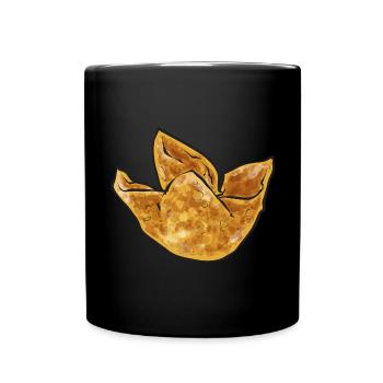 Krabben Rangoon Crab Rangoon - Full Colour Mug - black - Front