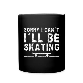 Art De Skateboard Pour Garçons Filles Hommes Cadeaux De Skateboard - Mug uni - noir - Devant