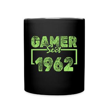 Freak 1962 - Tasse einfarbig - Schwarz - Vorne